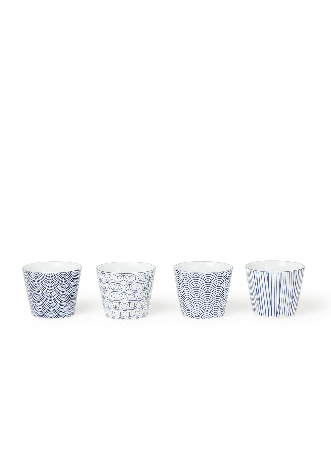 Tokyo Design Studio Nippon Blue kopje 18 cl set van 4