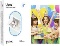 Liene Pearl KW001-65028 Fotopapier - 50 x 76 mm - 50 vellen - zelfklevend