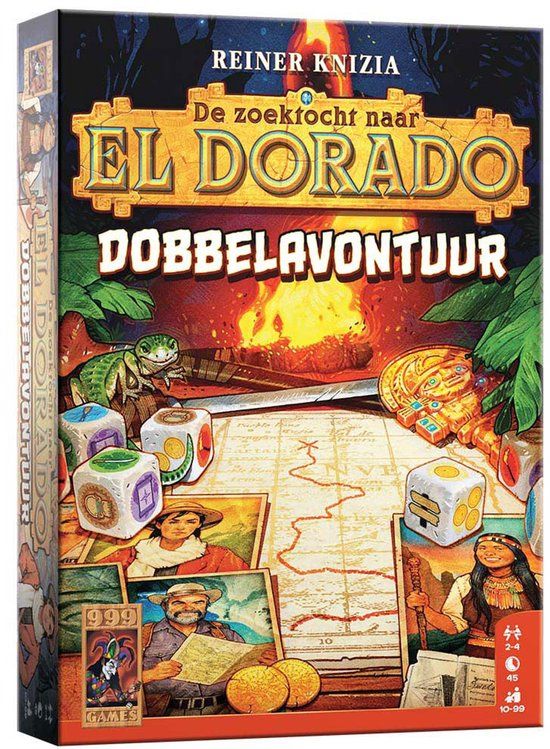 999 Games De Zoektocht naar El Dorado: Dobbelavontuur
