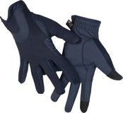 HKM Rijhandschoen Grip Mesh - donkerblauw - L