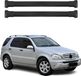 Omtec Omac Barres De Toit En Aluminium Pour Mercedes Classe M W163 1998-2005 – Tüv / Din 75302:2019 – Charge Max 75 Kg – 2 Barres Noir