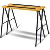 Costway – Tréteaux pliables et portables pour sciage en métal – Charge max 250kg – Dimensions 99,5 X 48,5 X 78 Cm – Surface antidérapante