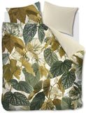 Beddinghouse Begonia dekbedovertrek - Lits-Jumeaux - 240x200/220 - Olijfgroen