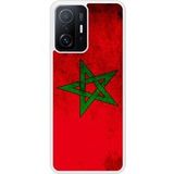Xiaomi Mi 11T Drapeau maroc Verstevigd hoesje met sublimatie bedrukking