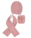 Zeeman Roze Sjaal met muts en wanten