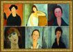 Grafika Puzzle Modigliani en collage - 1500 stukjes puzzle