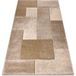 Tapijt RugsX ARCANA 1665 vloerkleed beige / groen geometrisch, 120x170 cm