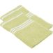 Gözze Petites serviettes Rio, par lot de 2, 30 x 50 cm chacune (vert)