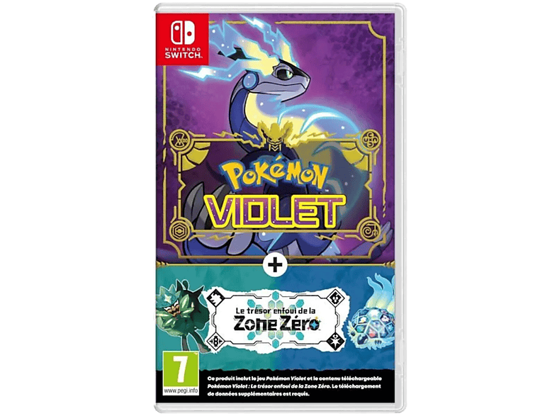 Nintendo Games Pokémon Violet + Le Trésor Enfoui De La Zone Zéro Fr Switch