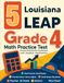 5 Louisiana LEAP Grade 4 Math Practice Tests