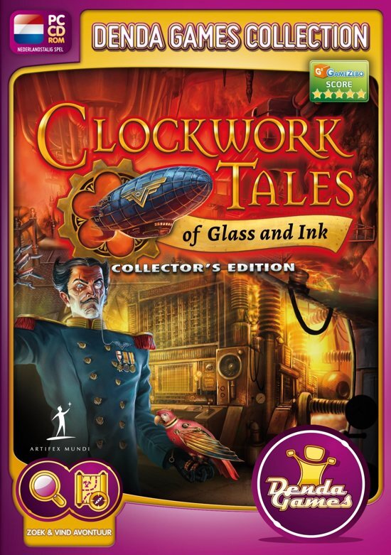 Denda Games Clockwork Tales Of Glass and Ink Collectors Edition Windows PC