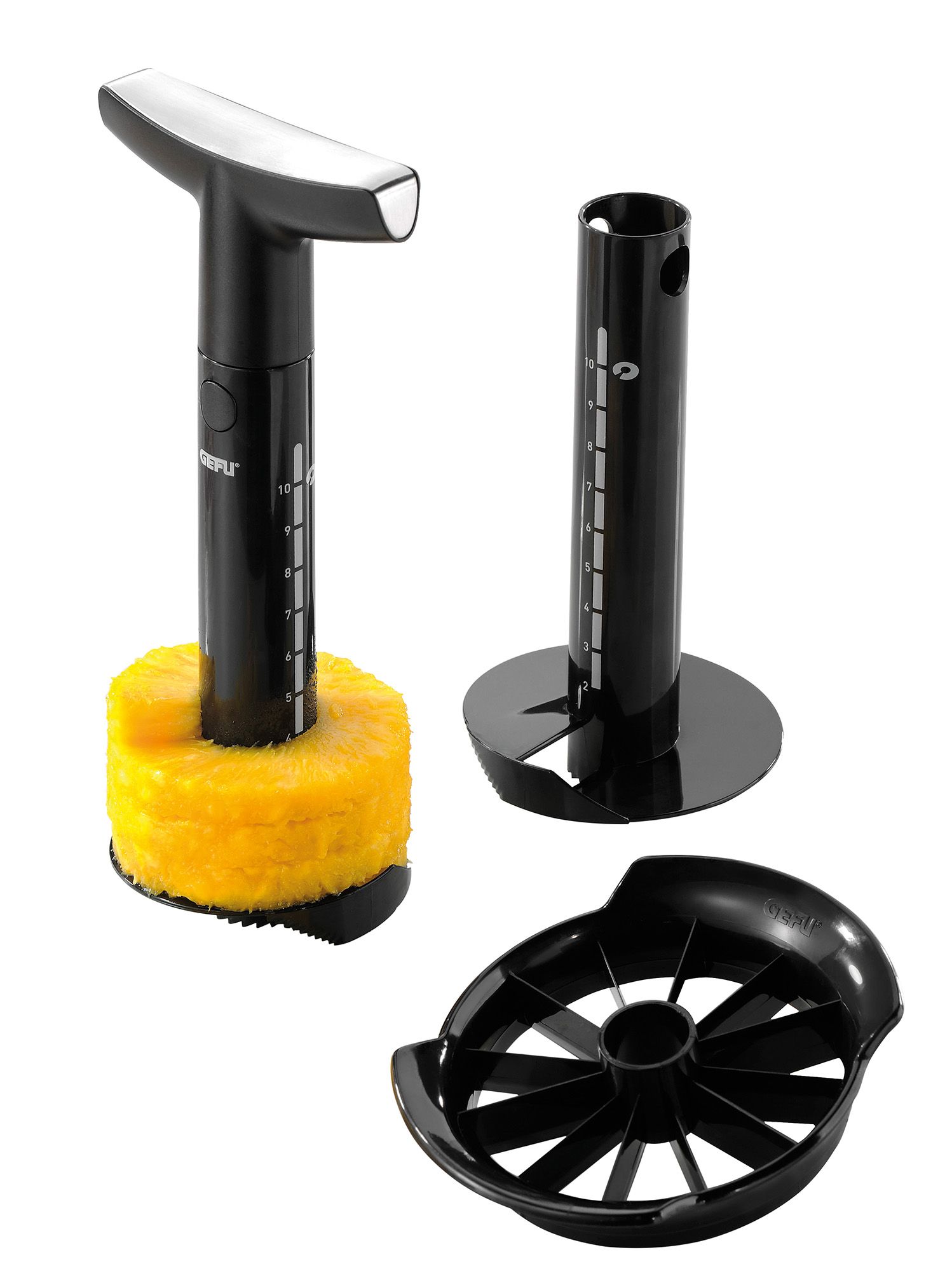 Gefu Comfort - Uienhakker - Zwart - 24cm