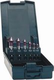 Merkloos / Sans marque Exact Kopverzinkboren-set CBN Advanced TiALN 6,3-20,5mm