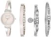 Anne Klein Premium dameshorlogeset met kristallen accenten