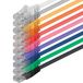 1aTTack.de Cat 6 netwerkkabel, 10 kleuren - 7,5 m - (set) - CAT6 Ethernetkabel, LAN-kabel, 1000 Mbit patchkabel