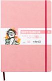 Darwi Schetsboek A4 140 g Roze 80 vellen