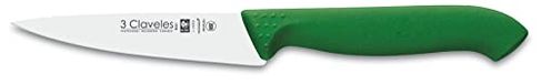 3 Claveles Proflex koksmes, 10 cm, roestvrij staal, groen