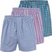 City Life Heren Boxershorts 3-pack Geruit Katoen XXL