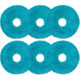 Cecotec Verpakking met 6 dweilen voor robot stofzuiger Conga X50 / X70, origineel reserveonderdeel