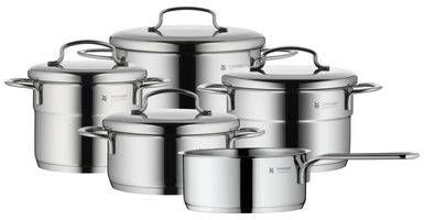 WMF Mini Pannenset 5-delig - RVS - Inductie Geschikt