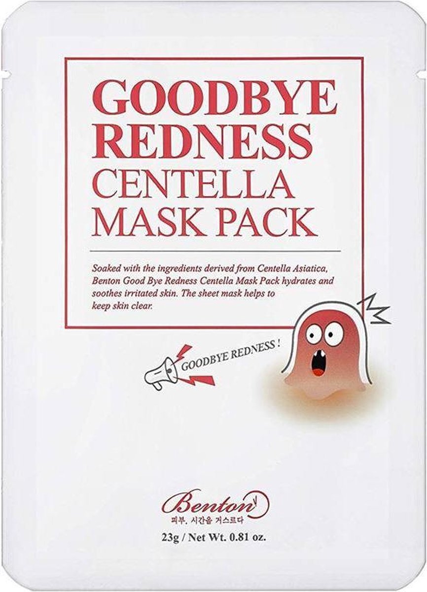 Benton Goodbye Roodheid Centella Maskerpakket, 1ea/23g