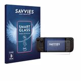 Savvies 3 Stuks Screenprotector - Geschikt voor Valve Steam Deck OLED - Beschermfolie Glas Transparant
