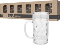 MyDrinkglass Plastic Bierpul - 6 Stuks - 500 ml - Herbruikbaar
