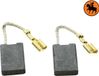 Buildalot BV Jeu de balais de charbon pour meuleuse Bosch GWS 20-230 - 6,3x16x22mm