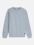 Scotch & Soda Melange Regularfit Sweatshirt Blauw XXL