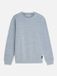 Scotch & Soda Melange Regularfit Sweatshirt Blauw XXL