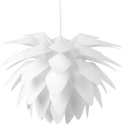 Beliani musone - hanglamp-wit-synthetisch materiaal