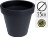 Plastiken Bloempot Antraciet Polypropyleen (Ø 25 cm)