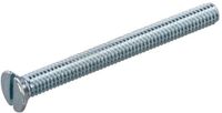 Hoenderdaal Fasteners Hoenderdaal Metaalschroef Platkop M3 x 16 mm Gegalvaniseerd DIN 963