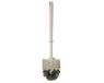 PARENCE. Klassieke toiletborstel - Kunststof - Blanco - 33,5 cm