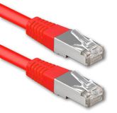 1aTTack.de 3.0m CAT6 LAN-netwerkkabel RJ45 1000 Mbit, 1 stuk - rood