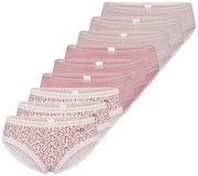 sloggi Dames hipster slip 9 pack GO Crush roze
