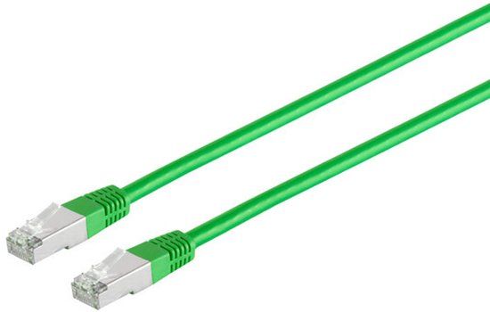 S-Impuls Patchkabel cat 6 S/FTP PIMF Halogenfrei grün 2m