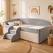 STILVORA Kinderbed 90x190 cm - Grijs