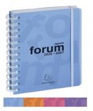 Exacompta Linicolor 18417E Agenda Forum 12 x 17 cm, dagkalender augustus 2026 tot juli 2027, willekeurige kleur