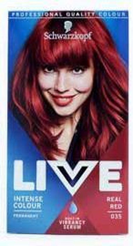 Schwarzkopf Live Color 035 Hair Coloring Red