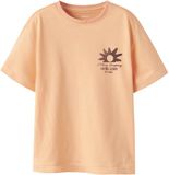 NAME IT Jongens T-shirt NKMFAKIM SS NREG TOP oranje maat 116
