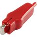 TRU COMPONENTS 93038c55 Pince crocodile Rouge Longueur : 75 mm 1 pièce