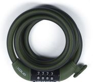 Xolid Fietsslot met cijferslot - 120 cm - Legergroen - Kabelslot