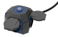 SIMON - Verlengkabel met 4 geaarde stopcontacten, 16 A, 230 V ~ en 1,4 m, kabel H07RN-F 3G1,5 mm², zwart/blauw.