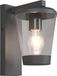 TRIO LEUCHTEN Cavado - Wandlamp - IP44 - Antraciet - Aluminium - E27