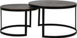 Light & Living Salontafel Trelo - Antiek Brons - Set van 2 - Ø62+Ø76cm