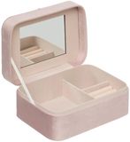 Atmosphera Sieradenkistje Bijou - 15 x 9 x 21 cm - Roze
