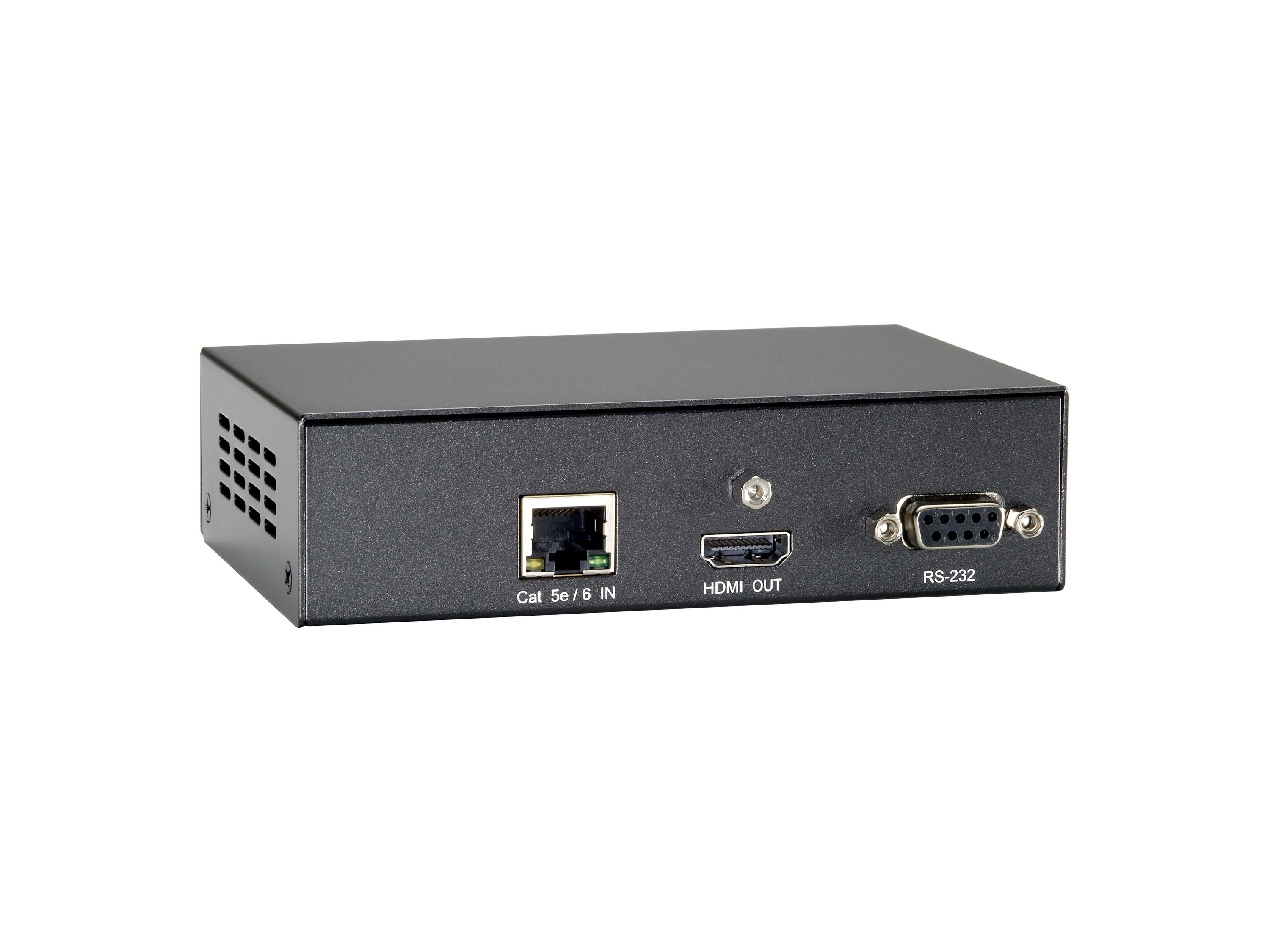 LevelOne HVE-9211PR - HDMI over Cat.5 Receiver - HDBaseT - 100m - PoE
