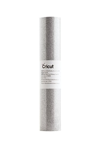 Cricut Cricut Opstrijkbare Glitter Silver Shimmer 12x120, 12"x120"