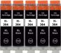 HP 364 XL cartouches d'encre compatibles, noir (5 pièces)